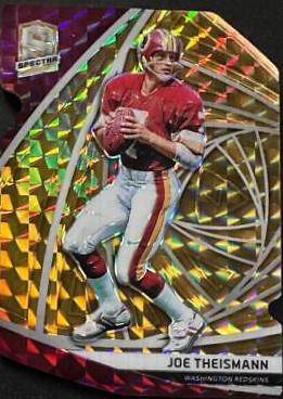Joe Theismann [Neon Orange Die-Cut] #129