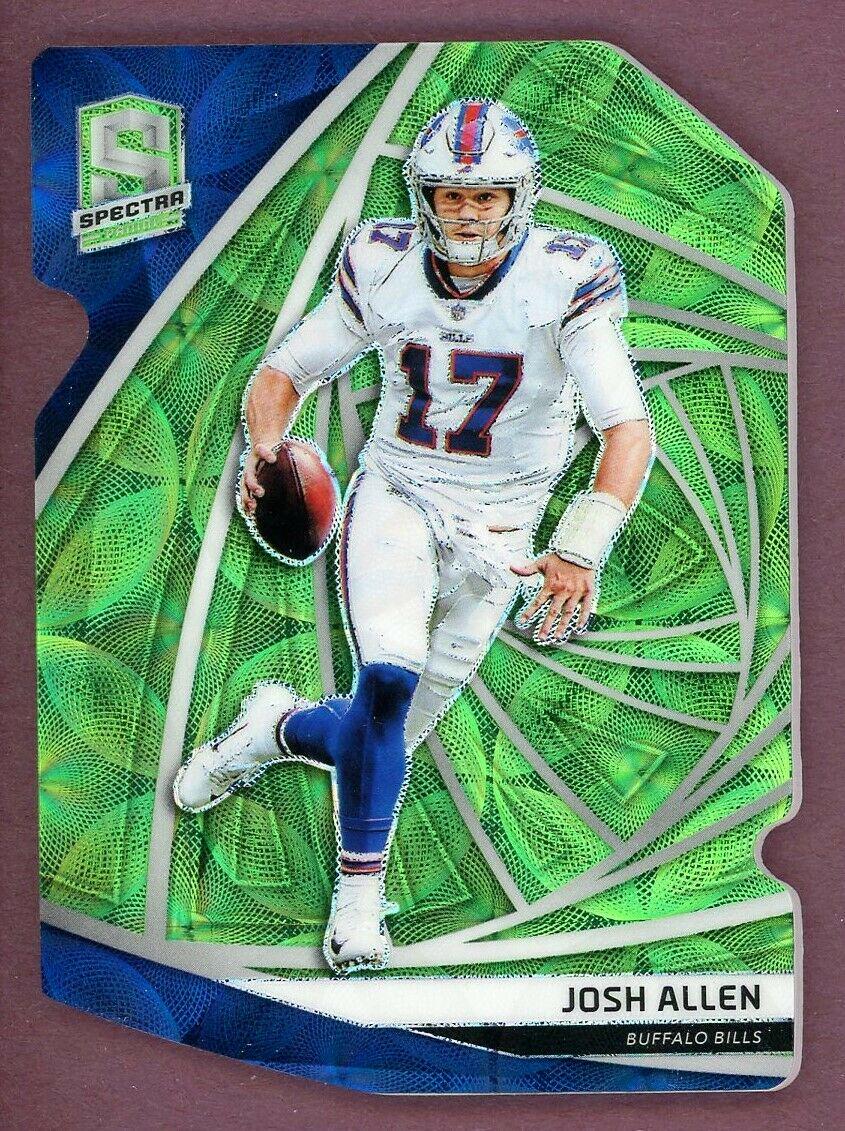 Josh Allen [Neon Green Die-Cut] #113