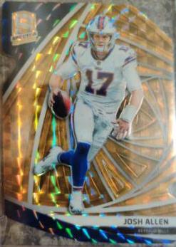 Josh Allen [Neon Orange Die-Cut] #113