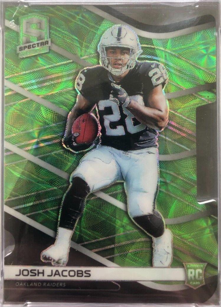 Josh Jacobs [Neon Green Die-Cut] #164