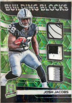 Josh Jacobs [Patch Autograph Neon Green] #208