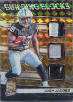 Josh Jacobs [Patch Autograph Neon Orange] #208