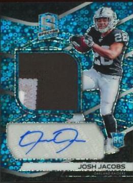 Josh Jacobs [Patch Autograph] #208