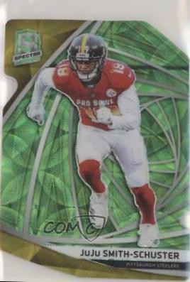 JuJu Smith-Schuster [Neon Green Die-Cut] #26