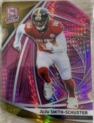 JuJu Smith-Schuster [Neon Pink Die-Cut] #26