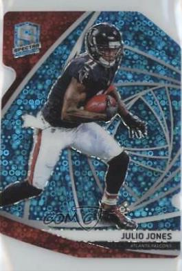 Julio Jones [Neon Blue Die-Cut] #122