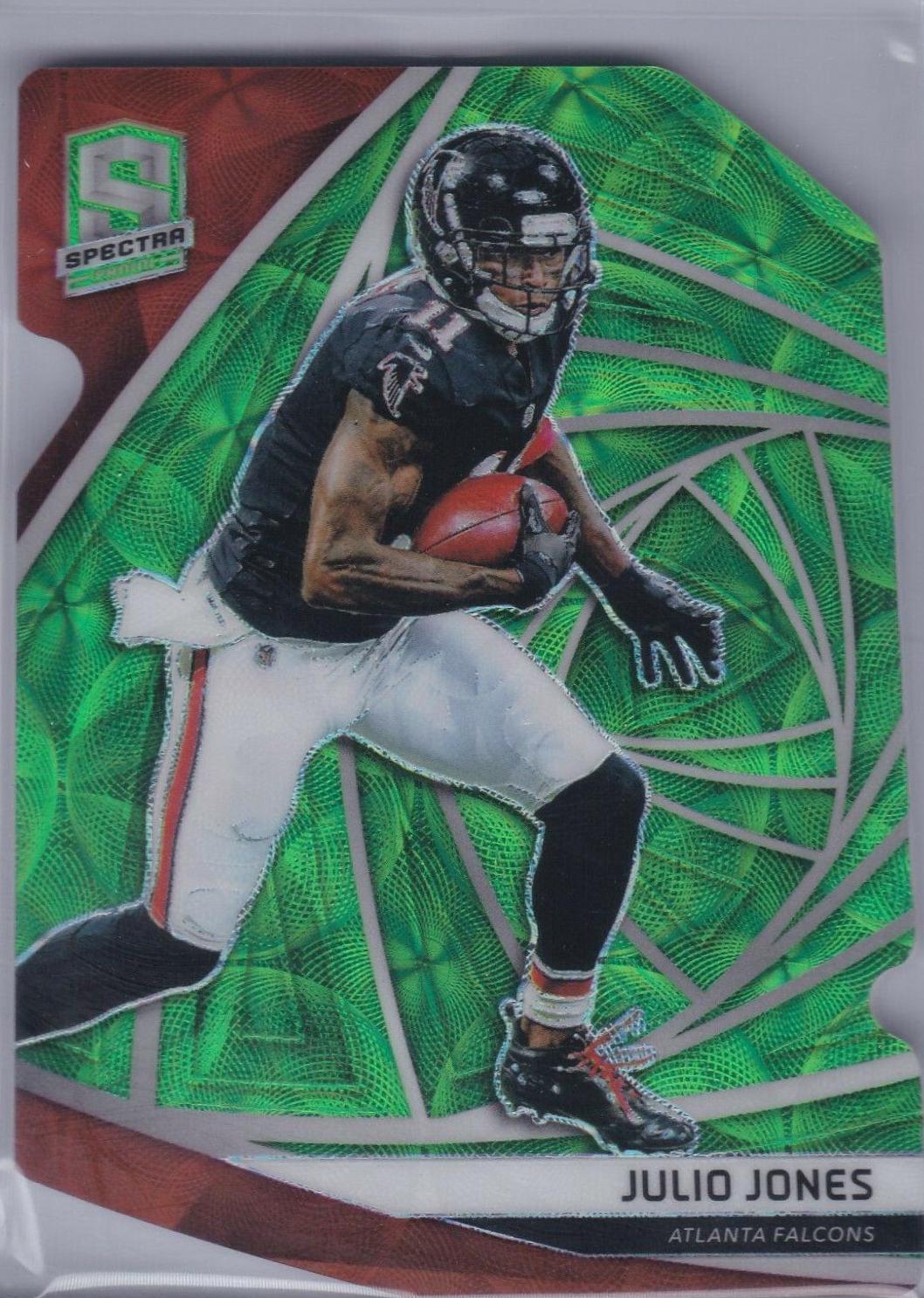 Julio Jones [Neon Green Die-Cut] #122
