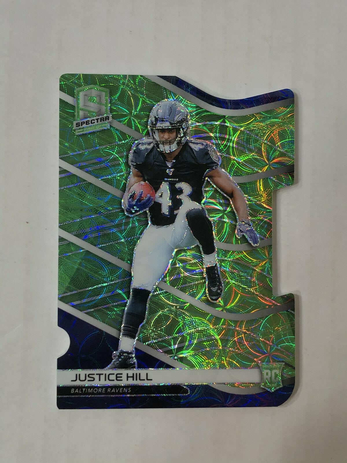 Justice Hill [Neon Green Die-Cut] #191