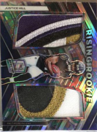 Justice Hill [Patch Autograph Psychedelic] #227