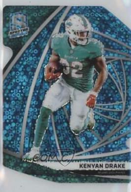 Kenyan Drake [Neon Blue Die-Cut] #57