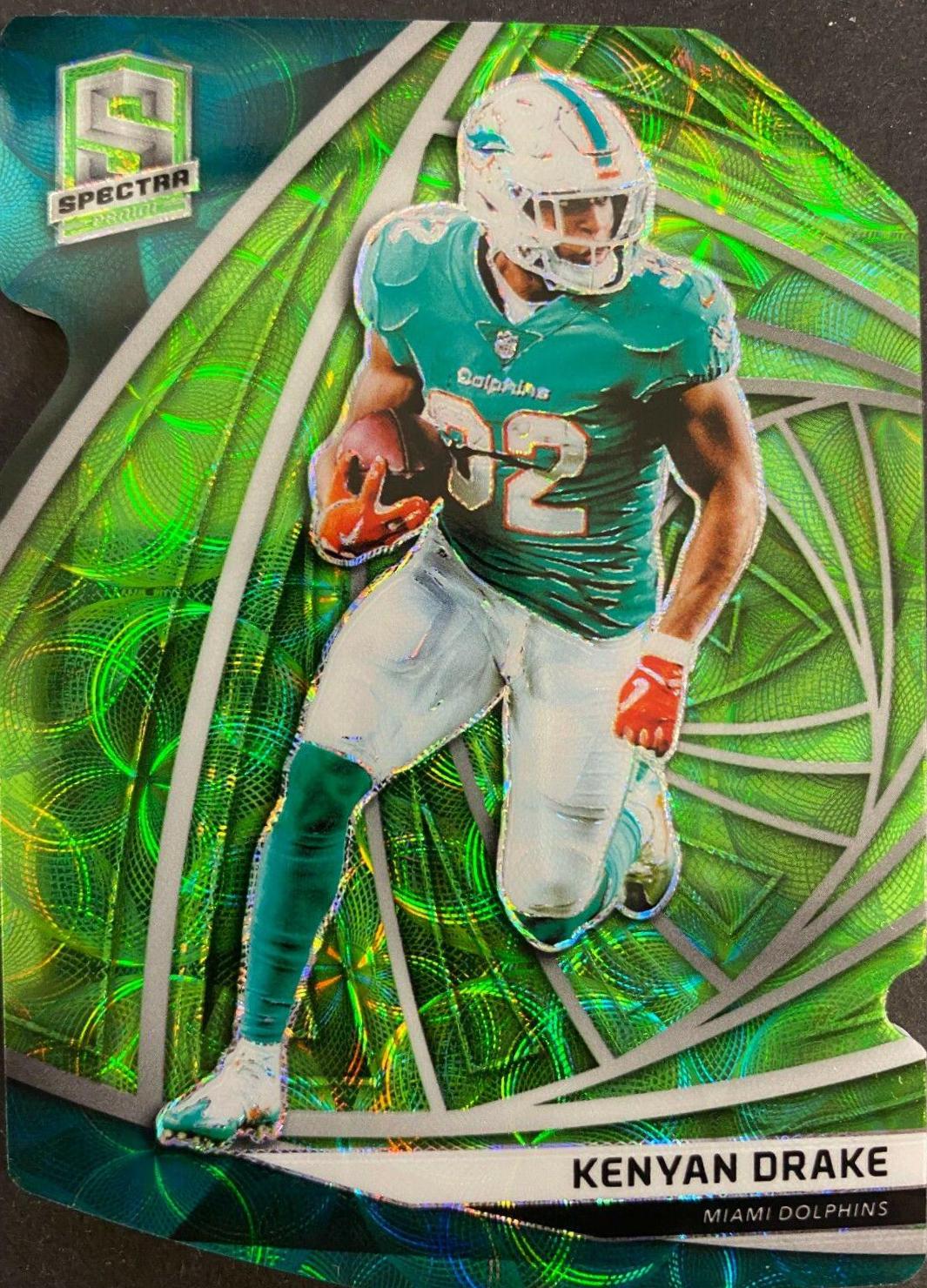 Kenyan Drake [Neon Green Die-Cut] #57