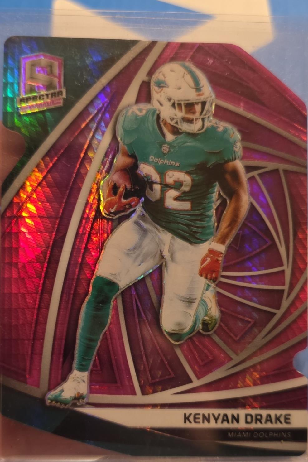 Kenyan Drake [Neon Pink Die-Cut] #57