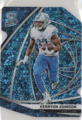 Kerryon Johnson [Neon Blue Die-Cut] #87