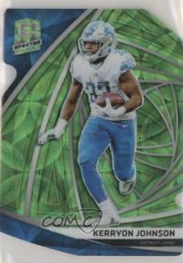 Kerryon Johnson [Neon Green Die-Cut] #87