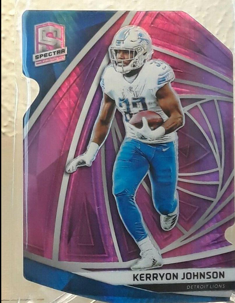 Kerryon Johnson [Neon Pink Die-Cut] #87