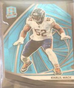 Khalil Mack [Neon Blue Die-Cut] #107
