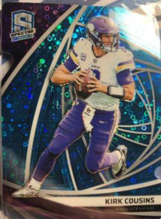 Kirk Cousins [Neon Blue Die-Cut] #51