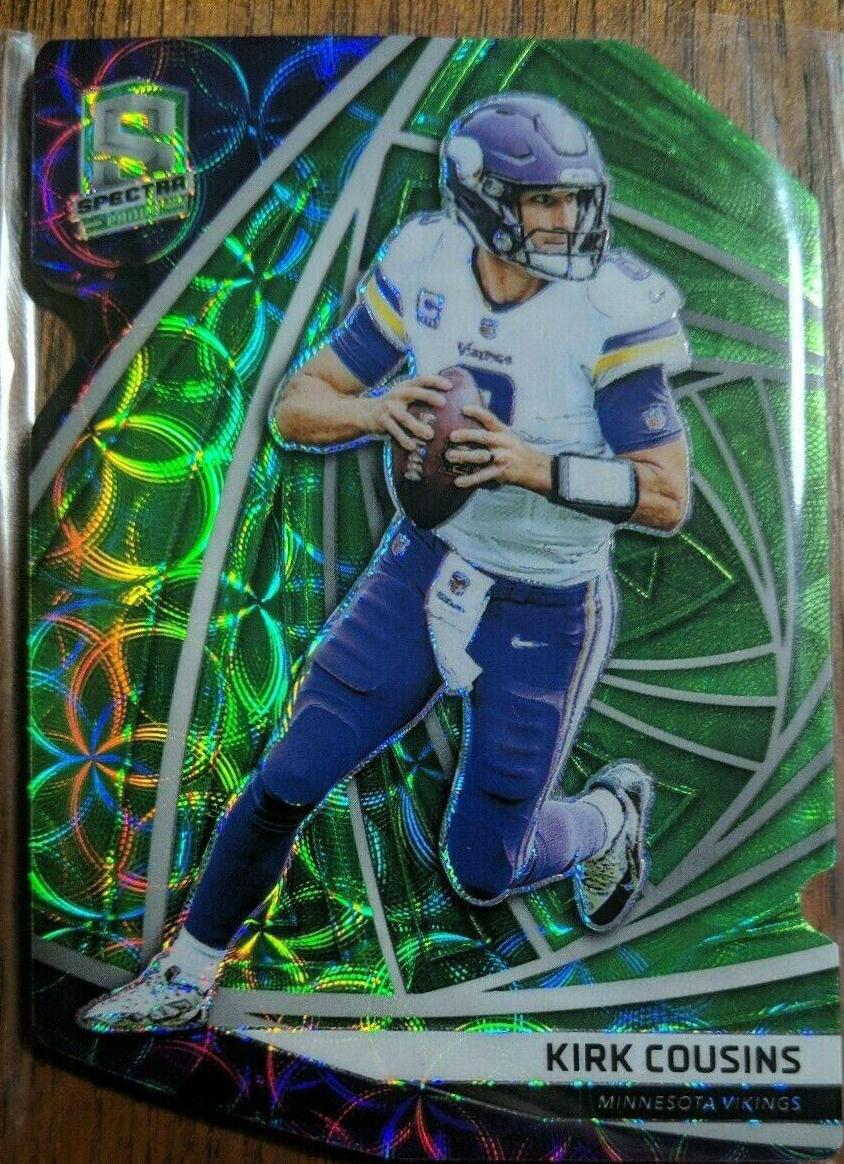 Kirk Cousins [Neon Green Die-Cut] #51