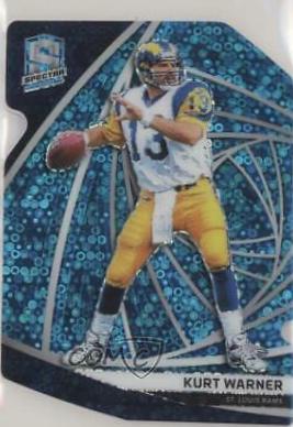 Kurt Warner [Neon Blue Die-Cut] #124