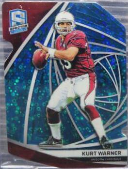 Kurt Warner [Neon Blue Die-Cut] #125