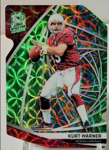 Kurt Warner [Neon Green Die-Cut] #125