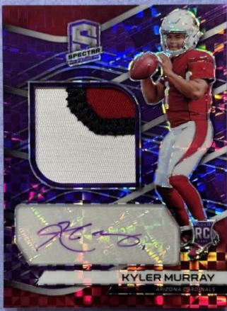 Kyler Murray [Patch Autograph Neon Purple] #202