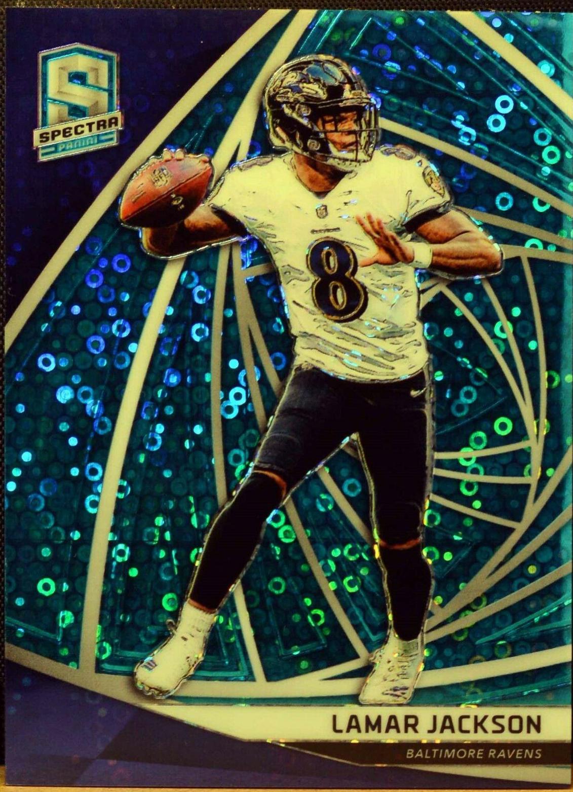 Lamar Jackson [Neon Blue] #116