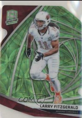 Larry Fitzgerald [Neon Green Die-Cut] #148