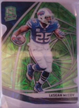 LeSean McCoy [Neon Green Die-Cut] #114