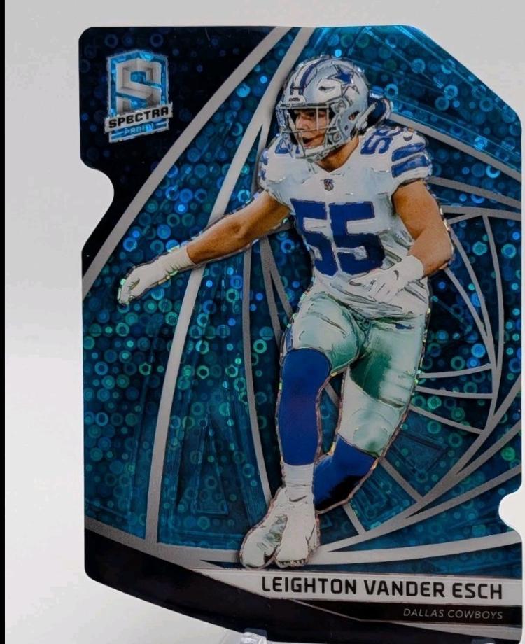 Leighton Vander Esch [Neon Blue Die-Cut] #95