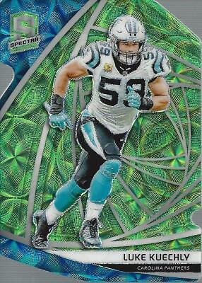 Luke Kuechly [Neon Green Die-Cut] #111