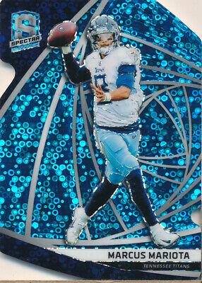 Marcus Mariota [Neon Blue Die-Cut] #10