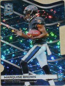 Marquise Brown [Neon Blue Die-Cut] #165