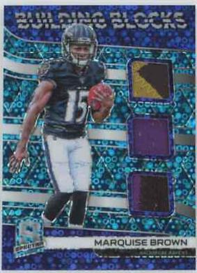 Marquise Brown [Patch Autograph Neon Blue] #212