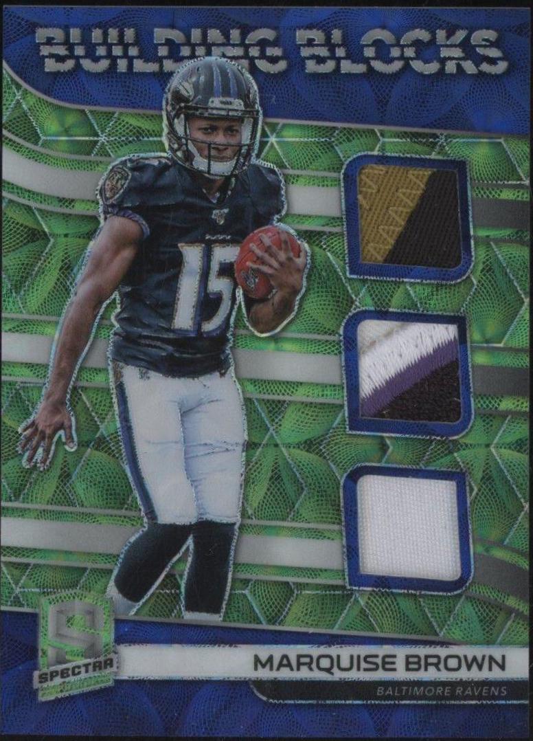 Marquise Brown [Patch Autograph Neon Green] #212