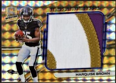 Marquise Brown [Patch Autograph Neon Orange] #212