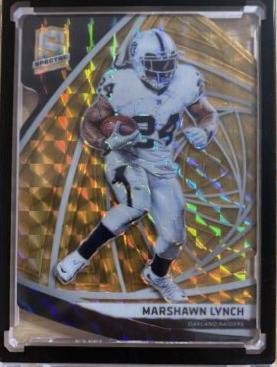 Marshawn Lynch [Neon Orange Die-Cut] #133
