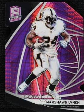 Marshawn Lynch [Neon Pink Die-Cut] #133