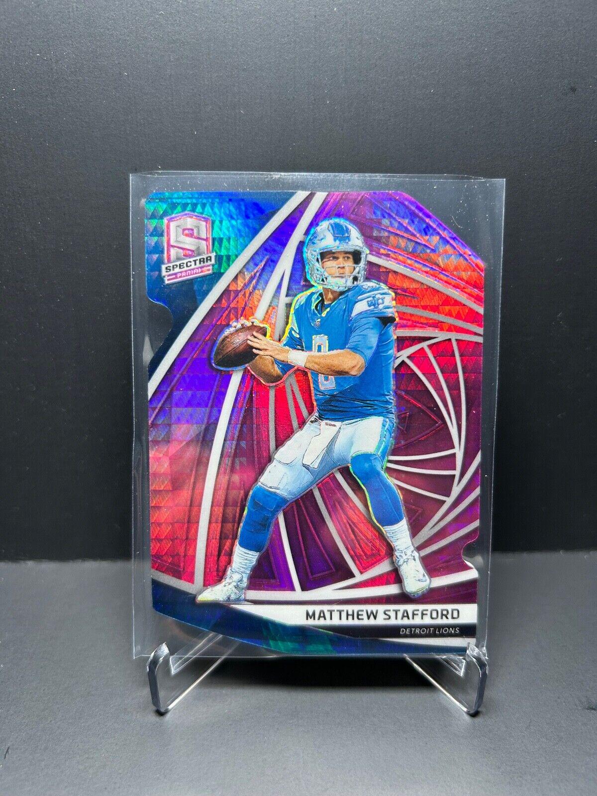 Matthew Stafford [Neon Pink Die-Cut] #86