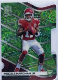 Mecole Hardman Jr. [Neon Green Die-Cut] #171