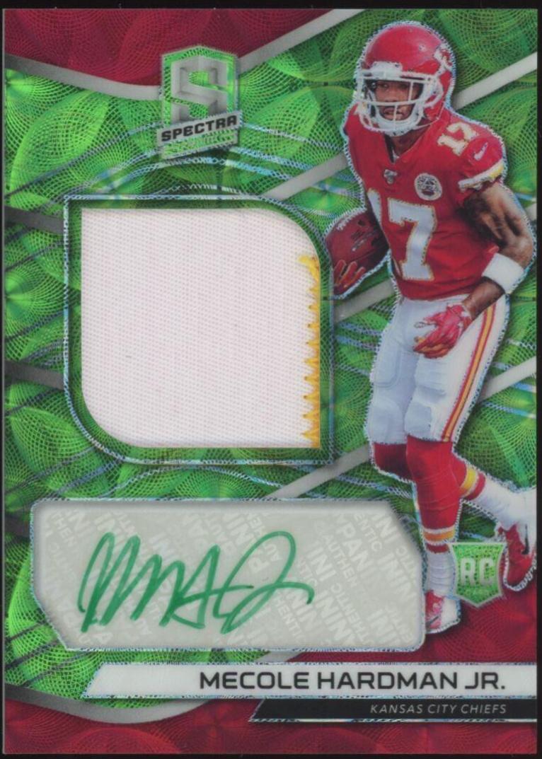 Mecole Hardman Jr. [Patch Autograph Neon Green] #222