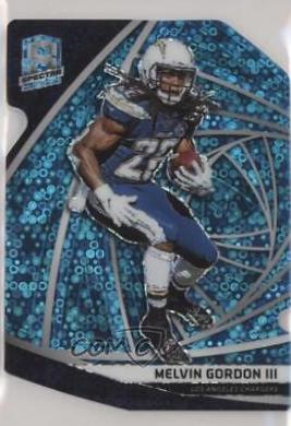Melvin Gordon III [Neon Blue Die-Cut] #64