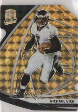 Michael Vick [Neon Orange Die-Cut] #31