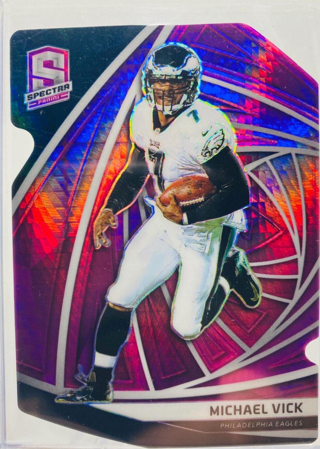 Michael Vick [Neon Pink Die-Cut] #31