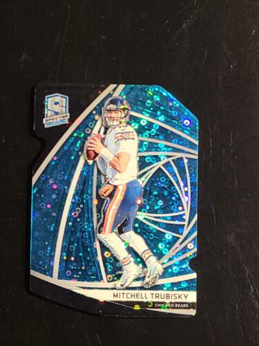 Mitchell Trubisky [Neon Blue Die-Cut] #105
