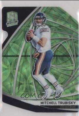 Mitchell Trubisky [Neon Green Die-Cut] #105