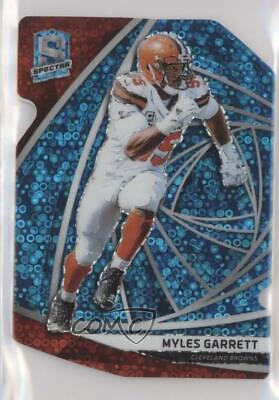 Myles Garrett [Neon Blue Die-Cut] #98