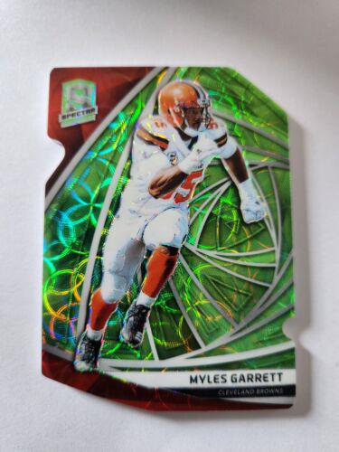 Myles Garrett [Neon Green Die-Cut] #98