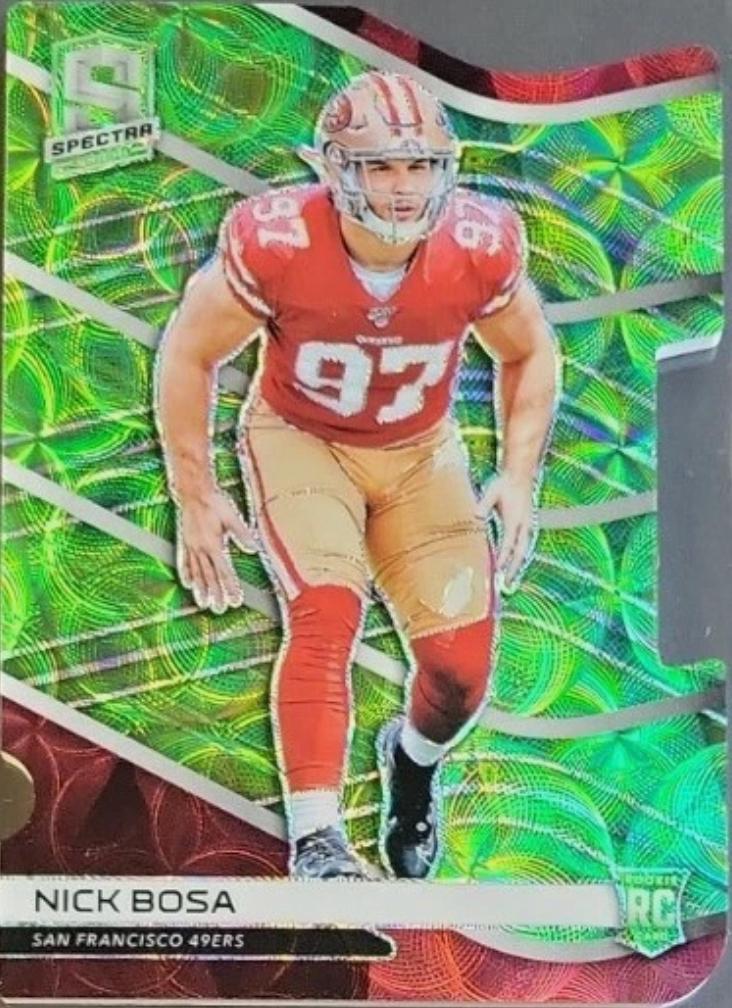 Nick Bosa [Neon Green Die-Cut] #152