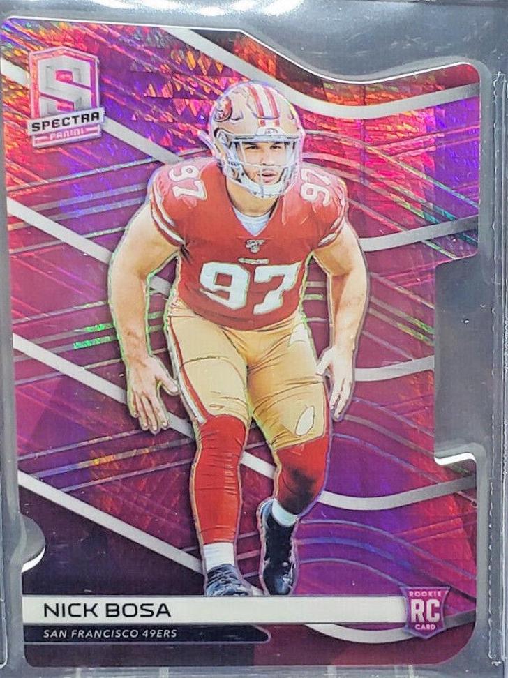Nick Bosa [Neon Pink Die-Cut] #152